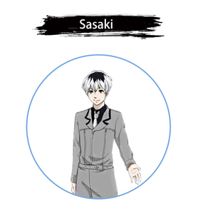 Tokyo Ghoul corto negro con blanco <span class=keywords><strong>Cosplay</strong></span> peluca <span class=keywords><strong>Kaneki</strong></span> Ken Sasaki peluca - Product Image 2