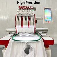 Machine à broder informatisée à commande intelligente, machine à broder pour casquettes, pour les commandes de petites séries flexibles