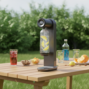 Máquina de Burbujas Purificadora de Agua Fría Manual GWB de 1L, de Plástico, <span class=keywords><strong>para</strong></span> Sobremesa, <span class=keywords><strong>para</strong></span> Hacer Agua Carbonatada, Modelo CQ01 - Product Image 3