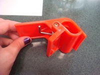Accessoires pour machine à piquer, pinces rouges, machine à broder informatisée