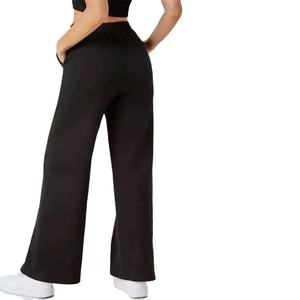 Pantalones Deportivos Holgados al por Mayor para Mujer, Pantalones de Chándal de Pierna Ancha con Cintura Elástica para Correr, Pantalones Deportivos Personalizados para Mujer - Product Image 2