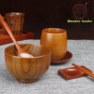 Nouvel arrivage <span class=keywords><strong>Vaisselle</strong></span> <span class=keywords><strong>thé</strong></span> <span class=keywords><strong>de</strong></span> l'après-midi 6 Pc Bol à soupe Tasse Cuillère Baguettes Couverts LOGO personnalisé <span class=keywords><strong>Vaisselle</strong></span> en bambou - Product Image 5