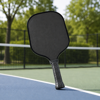 Raquette de pickleball personnalisée en fibre de carbone T700 durable, thermoformée, monobloc, sans bordure, noyau EPP de 16 mm, pliable, USAPA OEM