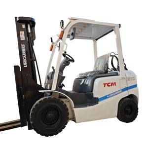 Montacargas Usado TCM FD30T3 de 3 Toneladas, Montacargas Japonés de 3 Toneladas con Motor Isuzu C240, Máquina Usada, Montacargas a Combustible de 3000 kg - Product Image 1