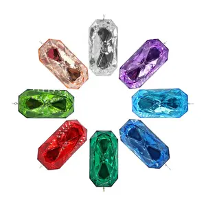 Preço fábrica Mesa De Alta Qualidade Scatter Cristal Confetti Decoração Do Casamento Acrílico Diamante Decoração De Natal Casa