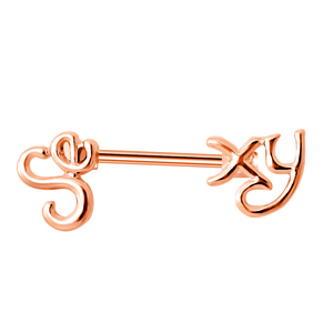 En Stock Moda Acero Inoxidable Calibre Sexy Pezón Anillo Pezón Piercing Joyería para Mujeres Hombres - Product Image 5