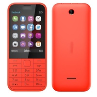 Teléfono Móvil Nok 225 con Funciones Básicas, 2G GSM, Doble SIM, Desbloqueado, Pantalla QVGA de 2.8 Pulgadas, Botones Grandes, Bluetooth, Radio FM, Batería de 1200 mAh, Diseño Delgado