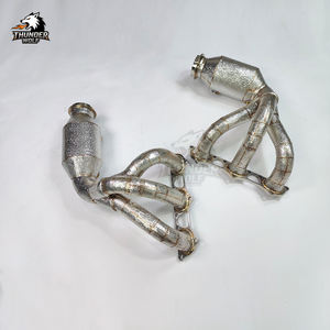 Collecteurs d'échappement haute performance ODM <span class=keywords><strong>Hetu</strong></span> Porsche 911 991.1 GT3/991.2 GT3 avec kits de réglage catalytique - Product Image 3