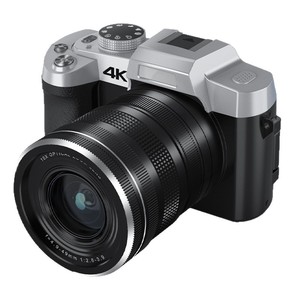 กล้องดิจิตอลมิเรอร์เลส 4K ซูมออปติคอล 12 เท่า พกพาสะดวกสำหรับการเดินทาง ถ่ายภาพระดับมืออาชีพ - Product Image 5