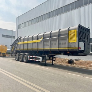 45 Cubic Meter Compressed <b>Waste</b> Semi-trailer Rubbish Transfer Trailer for Household <b>Waste</b> - Product Image 6