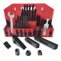 Étau pour machine 58pcs Outils de serrage Kit de serrage en pouces 5/8 ''T Slot Set de serrage en acier