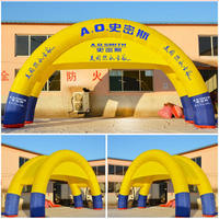 Tente gonflable arc-en-ciel personnalisée de haute qualité avec impression de logo pour événements extérieurs, publicité et arche d'entrée – Offre Spéciale