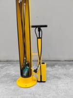 Kit pneumatique de luxe pour support de vélo, entièrement équipé, pompe principale pour réparation de vélo avec jauge et outils