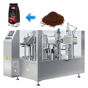 Macchina per il riempimento di Doy Pack automatica industriale, macchina confezionatrice per caffè in polvere