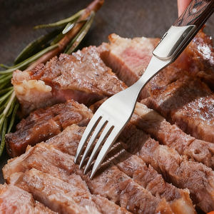 Haute qualité <span class=keywords><strong>Laguiole</strong></span> Style poulet aile couverts ensemble manche en bois vaisselle couverts <span class=keywords><strong>couteau</strong></span> <span class=keywords><strong>fourchette</strong></span> couteaux de cuisine - Product Image 3