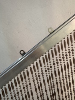 Rideau de perles en acrylique personnalisé, rideau de perles transparentes pour la décoration de l'allée de mariage, séparation de pièce à domicile