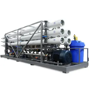 2000T/D Seawater Desalination RO System Water Treatment Plant