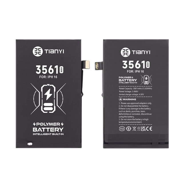 TI Anyi High Quality Rechargeable Battery Flex Replacement for iPhone 11 12 13 14 15 16