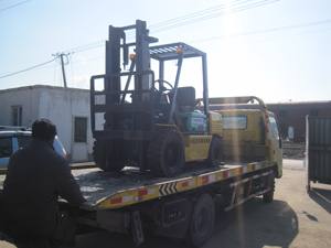 Komatsu รถยกไฟฟ้า FD25 FD30 3ton รถยก FD50 3ton ดีเซล5ton รถโฟล์คลิฟท์3ตันแบบญี่ปุ่น - Product Image 3