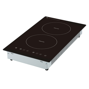 El <span class=keywords><strong>mejor</strong></span> fondo de metal 110V 2200W Construido en sensor táctil Calentamiento por <span class=keywords><strong>inducción</strong></span> Estufa eléctrica de <span class=keywords><strong>2</strong></span> placas - Product Image 1