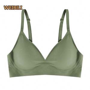 Ropa interior de pecho extensor de Corea del Sur para mujer, sujetador pequeño <span class=keywords><strong>y</strong></span> grande para cintura, sujetador fino <span class=keywords><strong>y</strong></span> suave sin rastro, coche de chica caliente - Product Image 5