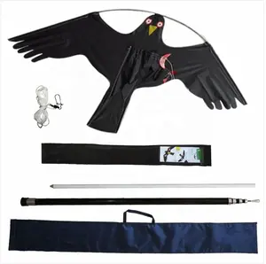 Hot Selling Outdoors Flying Falcon Scarecrow Kite Bird Scare Eagles Kite Scarer Hawk Kite To Repell Bird Against Pest Birds