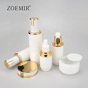 Cosmetic Skincare Packaging Set plastic bottle pump spray face eye cream body lotion bottle