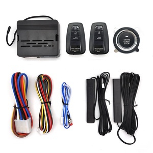 工場価格 A1モデル 片方向RFIDイモビライザー 盗難防止カーセキュリティアラームシステム エンジン始動/停止機能付き - Product Image 2