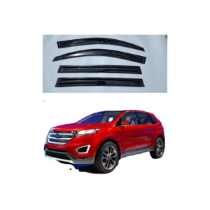 Aibyiar 4 pezzi in acrilico protezione antipioggia visiera parasole parasole protezione solare <span class=keywords><strong>per</strong></span> Ford Edge 2007-2014 porta porta auto - Product Image 1