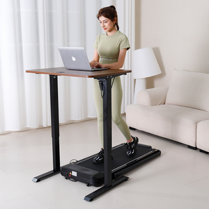 Tapis de marche électrique pliable Halofit, moteur 1,5 CV, vitesse 1-10 km/h, écran LED, design bureau, capacité 100 kg, fréquence cardiaque - Product Image 2