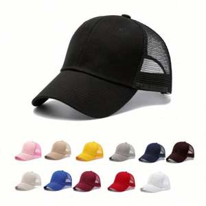 Casquette de baseball en coton à 6 panneaux, vente en gros, bon marché, printemps-été, pour l'extérieur - Product Image 2