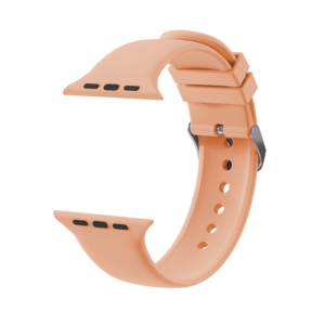 Cinturino in Silicone con Fibbia Metallica Compatibile con <span class=keywords><strong>Apple</strong></span> <span class=keywords><strong>Watch</strong></span> Ultra 9876543210 <span class=keywords><strong>SE</strong></span> Sport - Product Image 5