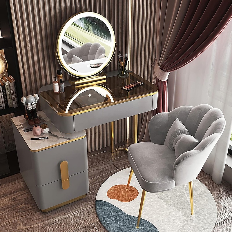 NOVA Nordic Modern Apartment Bedroom Slate