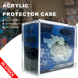 Hochwertige 99% UV-beständige Acryl Elite Trainer Box Vitrine mit Magnetverschluss Aufbewahrungsbox für Pokémon ETB Erweiterungspack - Product Image 1