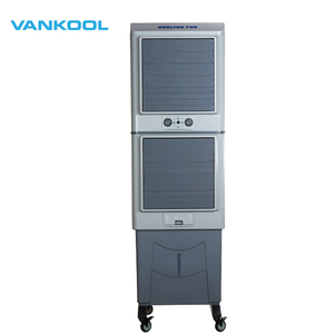 Ventilador de pie inteligente para suelo, panel LED, refrigeración por agua, ventilador eléctrico de Brasil, ventilador enfriador de aire portátil, aire acondicionado de agua - Product Image 4