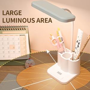 Lámpara de Estudio LED de Tres Colores, Fabricada en China, Lámpara de Libro Táctil ABS, Lámpara de Escritorio Recargable, Lámpara de Mesa, Lámpara Nocturna para el Hogar - Product Image 6