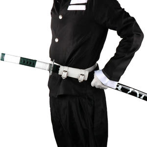41 ''Bambou Demon Slayer Sword Cosplay Holder Ceinture <span class=keywords><strong>Kimetsu</strong></span> No Yaiba Tanjirou Kyoujurou Props Anime Katana Swords - Product Image 6
