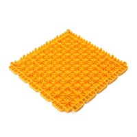 Revêtement de sol modulaire en TPV pour extérieur, réduisant le bruit, pour terrain de basket-ball de 3x3 dans la cour