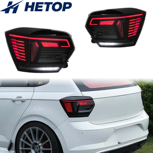 Feux arrière HETOP <span class=keywords><strong>Polo</strong></span> Plus 2019-2022, feux arrière LED pour voiture, design arrière amélioré, feux arrière LED Plug and Play pour Volkswagen - Product Image 1