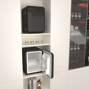 Mini réfrigérateur électrique rétro pour chambre d'hôtel, portable et silencieux pour voiture, extérieur, ménage, camping-car, garage, utilisé en état - Product Image 6