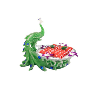 ชุดอาหารซูชิปลาแซลมอนญี่ปุ่น จานอาหารค่ำสำหรับร้านอาหาร จานขายส่ง จานซาชิมิสร้างสรรค์ จานใส่น้ำแข็งแห้ง เครื่องครัว - Product Image 6