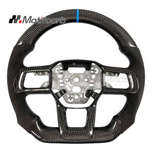 พวงมาลัยคาร์บอนไฟเบอร์แท้แบบปรับแต่งสำหรับ Ford Mustang 7th Gen S650 Dark Horse GT GTD Shelby Coupe ปี 2024-2026 - Product Image 1