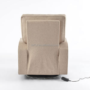 Silla mecedora reclinable eléctrica giratoria Baby Relax para mamá lactante y bebé - Product Image 6