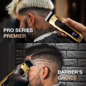 Juego de Cortapelos Profesional de Lujo para Hombre, 3 Piezas, Afeitadora Eléctrica Inalámbrica, Pantalla LED, Recortadora de Cabello con Ajuste a Cero - Product Image 6
