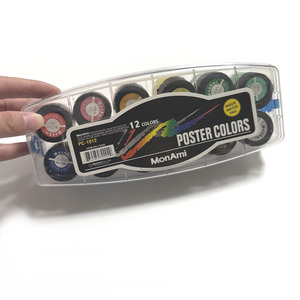 Ensemble de peinture acrylique pour artistes, 12 couleurs non toxiques, peinture pour affiches, peinture murale, peinture DIY, peintures pour graffitis - Product Image 6