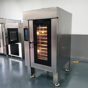 Hot air Convection Oven Commercial 10 <strong>Plate</strong> Single <strong>Door</strong> Food Baking Oven Spray Humidification Bread Oven - Product Image 2
