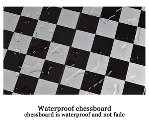 Juego de ajedrez Medieval con alta calidad tablero de ajedrez 32 oro plata piezas de ajedrez magnético juego de tablero de ajedrez Sets szachy Checker - Product Image 4