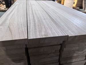 Caixões de Madeira Sólida <span class=keywords><strong>Paulownia</strong></span> de Design Moderno, Placa de Material Cru de 27mm 30mm, Madeira de Shandong - Product Image 3