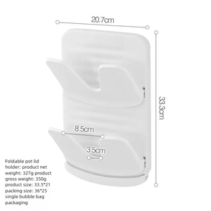 Guangzhou Intrekbare Pot Deksel Organizer Keuken Aanrecht Opslag Bakjes Voor Keukengerei En Eetstokjes - Product Image 5