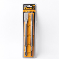 Kit de ciseaux SDS Plus KiWALL 2/3 pièces, ensemble de ciseaux à béton, ciseaux à pointe de taureau, ciseaux plats et ciseaux larges pour marteau perforateur rotatif